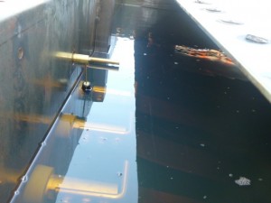 Inside of Oil Filled Transformer